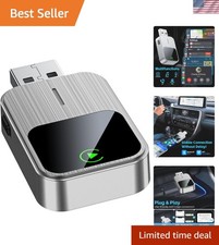 Plug & Play Wireless CarPlay Adapter for iPhone, Convert Factory Wired to Wir... picture