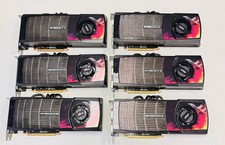 [LOT OF 6] UNTESTED RARE Vintage MSI GTX 480 1.5GB NVIDIA GEFORCE N480GTX picture