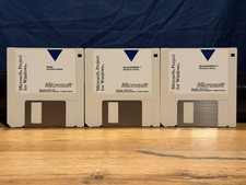 Microsoft Project for Windows v 1.0 - Vintage on 3.5