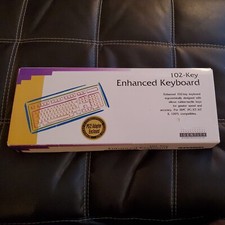 102 Key Enhanced Keyboard Identity Keyboard for IBM - IDKB102-CR In Box Rare picture