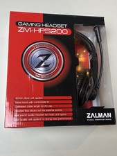 Zalman Cool Innovations Black Gaming Headset ZM-HPS200 Open Box Gaming picture