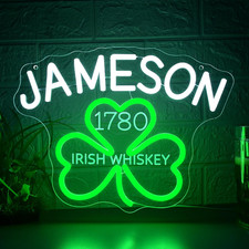 Whiskey Neon Sign for Wall Decor Bar Neon Light for Man Cave picture