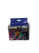 Epson T702120-BCS 702 4-Pack Standard Capacity Ink Cartridges – EXP 02/2029 picture