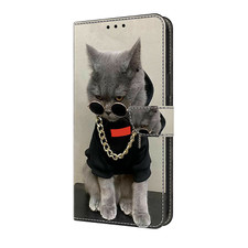 Bird Wolf Cat Flower Wallet Cover Case For Honor 70 400 X9 600 200 Magic 4 Lite picture