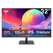 KTC H32T13 32'' 2K Monitor 1440P Frameless for Office & Gaming Tilt Adjustable picture