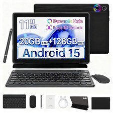 Tablet 11 Inch Android 15 Tablets 20GB RAM+128GB ROM (TF 1TB) with Octa-Core picture