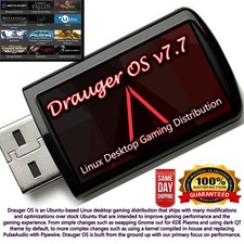 Drauger OS 7.7 Bootable USB Live Installer – Ultimate Linux Gaming OS picture