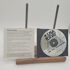 USA Today The '90s Volume 1 One CD-Rom Disc Multimedia Time Capsule Ships Quick picture
