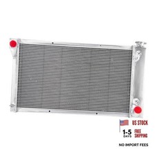 3 Row Aluminum Radiator Replacement for 1967-1972 Chevy GMC C/K Series Pickup picture