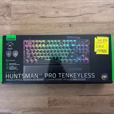 Razer Huntsman V3 Pro Wired Gaming Keyboard Black OPEN BOX picture