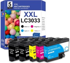 LC3033XXL Ink 5-Pack for Brother MFC-J995DW J805DW J815DW 2BK CMYK picture