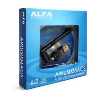 Alfa AWUS036ACS 802.11ac high speed dual band Wi-Fi USB Adapter 2.4/5 GHz RP-SMA picture