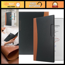 Ultra Slim Genuine Leather Folio Case for Remarkable Paper Pro 11.8” - Magnetic picture