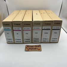 Canon PFI-1700 Ink Cartridge Set of 6 New in Box Expired Gift/mj41 picture