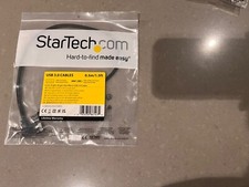 StarTech.com 0.5m 20in Slim Micro USB 3.0 Cable M/M - Right-Angle Micro-USB - US picture