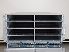 Lot of 2 Cisco UCSB-5108-AC2 Blade Chassis w/ 4x AC PSU, 8x Fans, 2x Fabric Ext picture