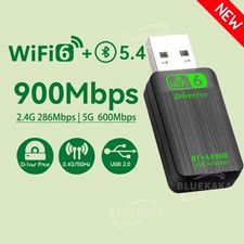 New AX900 USB WiFi6 Bluetooth5.4 2in1 Adapter Dual Band 2.4G&5GHz Wireless picture