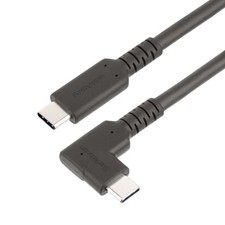 Startech Rusb315Cc2Mbr Rugged Right Angle Usb-C Cable Usb C To 90 Degrees picture
