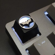 Batman The Dark Knight Searchlight Metal R4 Keycaps for MX Mechanical Keyboard picture