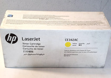 HP 651A CE342AC Yellow Toner Cartridge 700 Color MFP M775 Genuine New Sealed Box picture