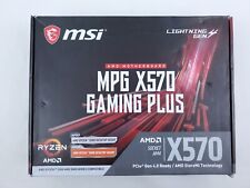 MSI MPG X570 GAMING PLUS, AM4 AMD Socket Motherboard (Please Read) picture