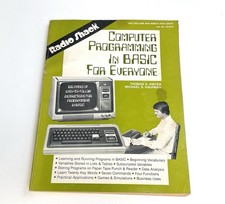 Vtg RADIO SHACK: COMPUTER PROGRAMMING IN BASIC FOR EVERYONE By Thomas A. Dwyer picture