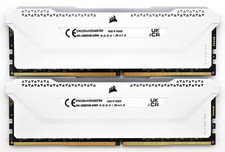 Corsair 32GB (2x16GB) DDR4 3600MHz Vengeance RGB Pro SL CMH32GX4M2D3600C18W picture