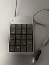 Targus PAUK10U USB Numeric Keypad 10-Key Number Pad 2-Port USB Hub Tested Works picture