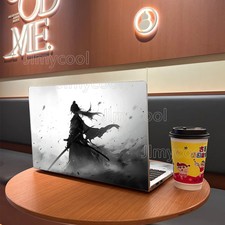 2 Pieces Vinyl Laptop Sticker Anime Swordsman Self adhesive Case for HP picture