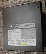 Corsair RM850x 850W 80+ Gold Fully Modular ATX Power Supply PSU Open Box picture