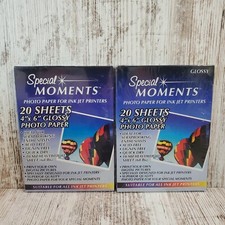 Special Moments Photo Paper For Ink Jet Printers 20 Sheets 4