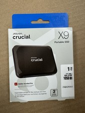 Crucial X9 1 TB Portable Solid State Drive - External (ct1000x9ssd9) 1050MB/s- picture