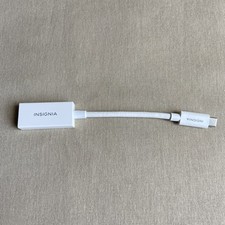 Insignia USB-C to Display Port Adapter NS-PCACD #2633 Z38/12 DisplayPort Cord + picture