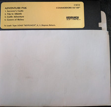 Keypunch Software Adventure Pak for Commodore 64/128 5.25