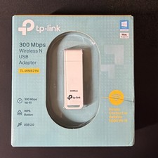 TP Link TL-WN821N Wireless N USB Adapter 300Mbps - WORKS - REF 1811 picture