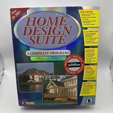 Home Design Suite Platinum Edition Version PC Big Box CD-ROM - Brand New picture