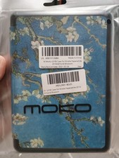 New Moko GFYB Case For Kindle Paperwhite 2018, Almond Blossom, Blue picture