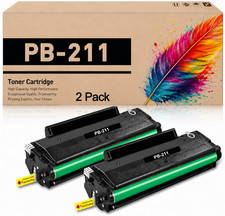 2PACK  PB-211 Toner Cartridge Replacement for Pantum PB-211E P2500 P2500w M6500N picture