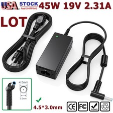 LOT 45W 19.5V 2.31A AC Adapter Charger For HP Laptop Power Supply Cord 4.5*3.0mm picture