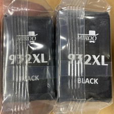 NEW 2 Miroo 932XL Black Ink Cartridges HP OficeJet 7612 6700 7110 6600  picture