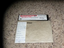 The Cave of Time Commodore 64 C64 Game 5.25