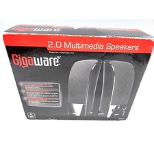 Gigaware 2.0 Multimedia Computer Speakers 4000431 w/Power Cord picture