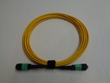 12-Fiber MPO Fem/Fem Single Mode Patch Cable - Type A - 5 Meter picture