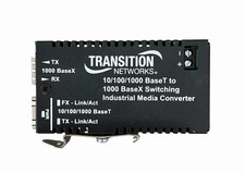 Transition Networks 10/100/1000 Switching Industrial Media Converter picture