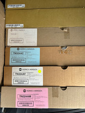 Konica Minolta TN324 Genuine Toner Set TN324JK/AC/AY/AM BK/C/Y/M picture