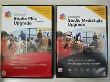 Pinnacle Studio Plus Upgrade & MediaSuite Version 10 Lot 4 Discs w/ serial code picture