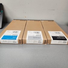 Genuine Epson UltraChrome Ink Cartridges – Lot of 3 – New & Sealed (Expired) picture