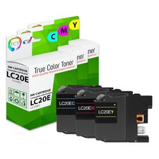 3Pk TCT LC20E LC20EC LC20EM LC20EY HY For Brother MFC-J5920DW J985DW Comp Ink picture