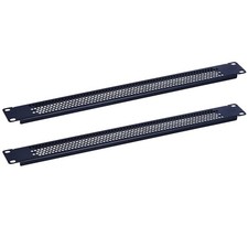 1U Blank Rack Mount Panel Spacer with Venting for 19in Server Rack Enclosure ... picture