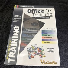 ViaGrafix Office 97 Windows Training Interactive CDROM Multimedia Tutorials T49 picture